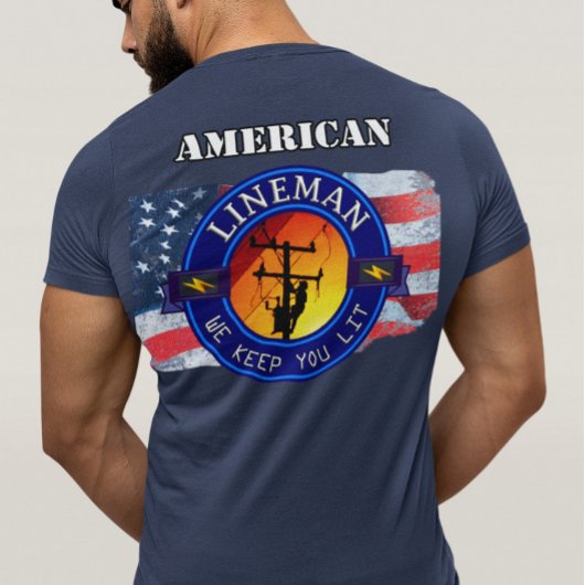 AMERIKAANS / FLORIDA (ELKE STAAT) LINEMAN T-SHIRT