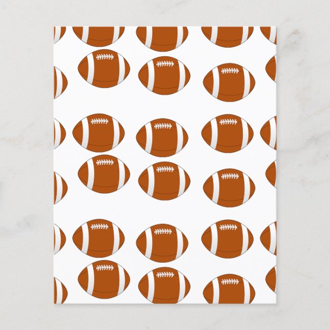 amerikaans football (Voorkant)