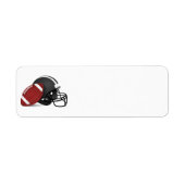 Amerikaans-football-155961 Amerikaanse football vo Etiket (Voorkant)