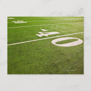 Amerikaans Football 5 Briefkaart