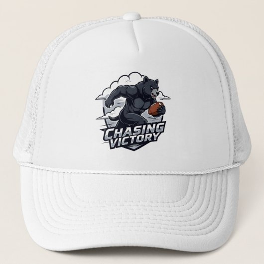 Amerikaans Football achtervolgt zege Trucker Pet (Voorkant)