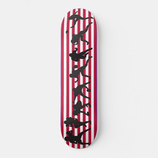 Amerikaans Football afbeelding voor skateboard (Voorkant)