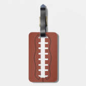 amerikaans football bagagelabel (Achterkant verticaal)