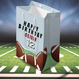 Amerikaans Football Balls Kinder Happy Birthday Medium Cadeauzakje
