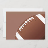 Amerikaans Football Bedankt Coach Kaart (Achterkant)