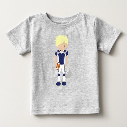 Amerikaans Football, blond haar, Cute Boy, Rugby (Voorkant)