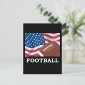 Amerikaans Football Briefkaart (Staand voorkant)
