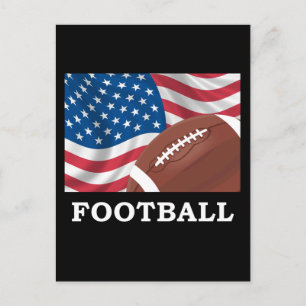 Amerikaans Football Briefkaart