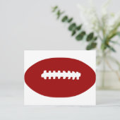 Amerikaans Football Briefkaart (Staand voorkant)