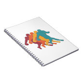 Amerikaans football cadeau voor liefhebbers van fo notitieboek (Rechterzijde)