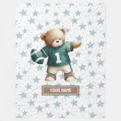 Amerikaans Football Deken voor Peuter Verjaardag (Voorkant)