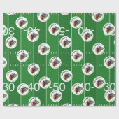 Amerikaans Football Eerste Jaar Down 1st Verjaarda Cadeaupapier (Vlak)