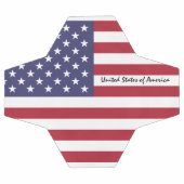 Amerikaans Football en Verenigde Staten Vlag/Sport Voetbal (Enkel)
