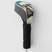 Amerikaans Football - Fanny Anime Bulldog 004 Golfheadcover (Schuin)