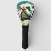 Amerikaans Football - Fanny Anime Bulldog 004 Golfheadcover (Voorkant)