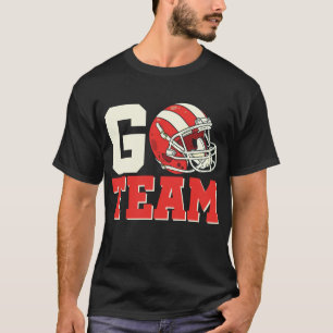 Amerikaans Football Go Team T-shirt