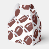 Amerikaans Football Gridiron Ball Pattern Bedankdoosjes (Achterkant)