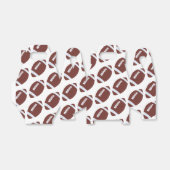 Amerikaans Football Gridiron Ball Pattern Bedankdoosjes (Uitgevouwen)