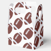 Amerikaans Football Gridiron Ball Pattern Bedankdoosjes (Geopend)