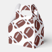 Amerikaans Football Gridiron Ball Pattern Bedankdoosjes (Voorkant Zijde)
