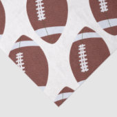 Amerikaans Football Gridiron Ball Pattern Tissuepapier (Detail)