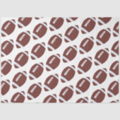 Amerikaans Football Gridiron Ball Pattern Tissuepapier (Voorkant)