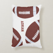 Amerikaans Football Gridiron Ball Persoonlijk Accent Kussen (Voorkant(Verticaal))