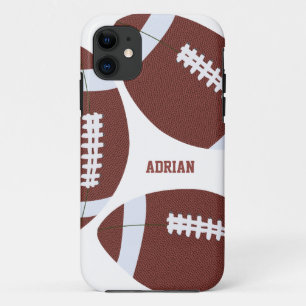 Amerikaans Football Gridiron Ball Persoonlijk Case-Mate iPhone Case