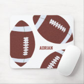 Amerikaans Football Gridiron Ball Persoonlijk Muismat (Met muis)