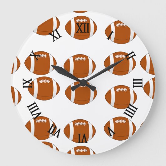 amerikaans football grote klok (Voorkant)