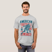 AMERIKAANS FOOTBALL - HAL GEZINNEN T-SHIRT (Voorkant volledig)