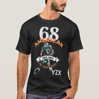 Amerikaans football, het echte werk t-shirt