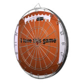 Amerikaans Football: Ik hou van dit spel Dartbord (Voorkant Rechts)