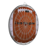 Amerikaans Football: Ik hou van dit spel Dartbord (Voorkant Links)