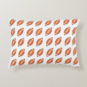 Amerikaans football illustratiepatroon accent kussen