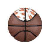 Amerikaans football illustratiepatroon basketbal (Rechts)