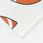 Amerikaans football illustratiepatroon fleece deken (Hoek)