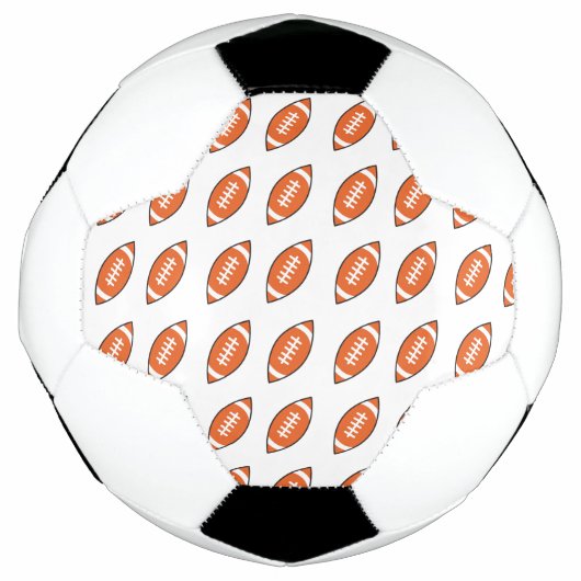 Amerikaans football illustratiepatroon voetbal (Voorkant)