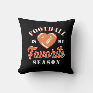 Amerikaans Football is mijn favoriete seizoen Kussen