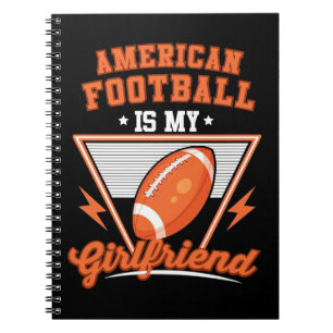 Amerikaans Football is mijn Vriendin Notitieboek