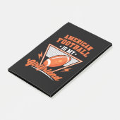 Amerikaans Football is mijn Vriendin Post-it® Notes (Schuin)
