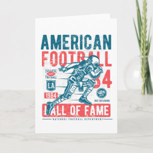 Amerikaans football kaart