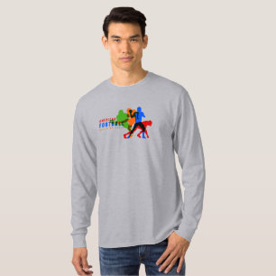 Amerikaans Football   Mannen lange hoes T-shirt