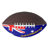 Amerikaans Football met Australische vlag / Austra (Voorkant)