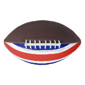 Amerikaans football met Costa Ricaanse vlag (Voorkant)