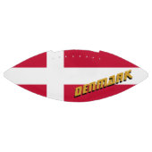 Amerikaans Football met Deense vlag / Denemarken (Paneel)
