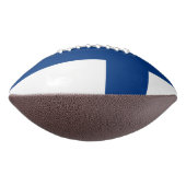 Amerikaans Football met Finse vlag / Finland (Gedraaid 90)