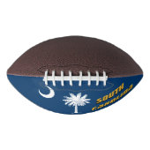 Amerikaans Football met South Carolina Flag / VS (Voorkant)