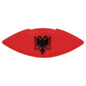 Amerikaans football met vlag van Albanië (Paneel)