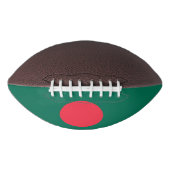 Amerikaans football met vlag van Bangladesh (Voorkant)